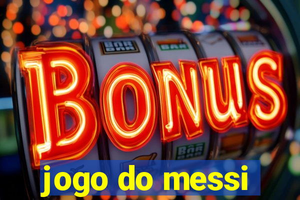 jogo do messi